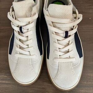 Rothy’s Blue Colorblock Sneakers
